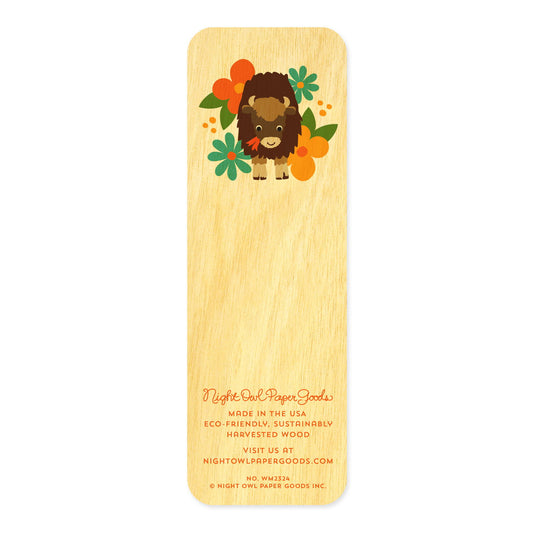 Photo of Bison • Mini Bookmark