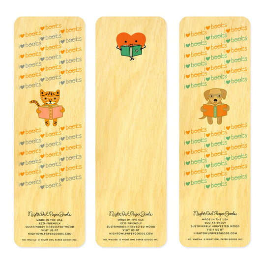 Photo of Happy About Reading Bookmark Set