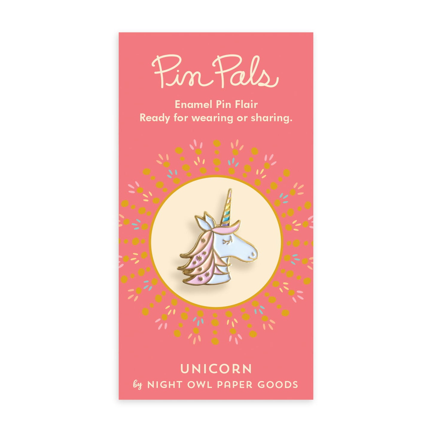 Unicorn Enamel pin