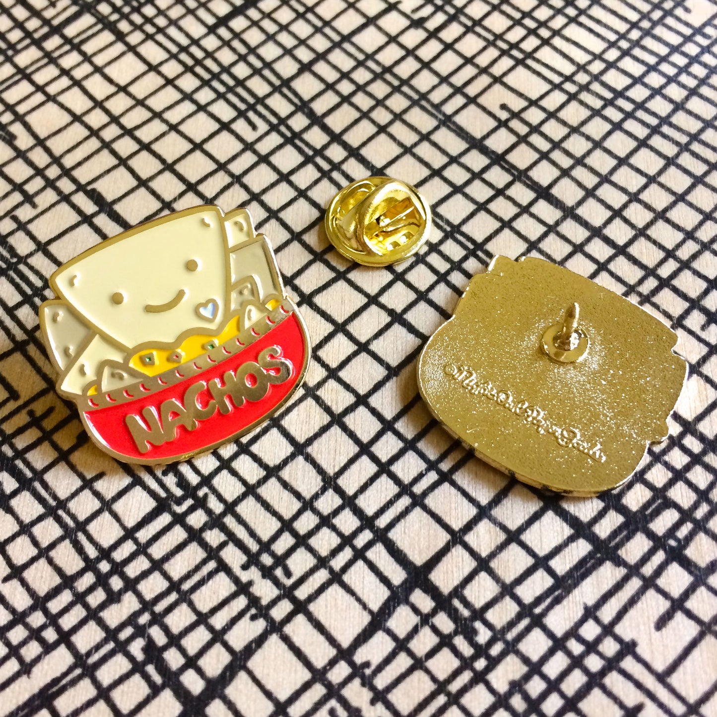 Nacho Lover Enamel pin