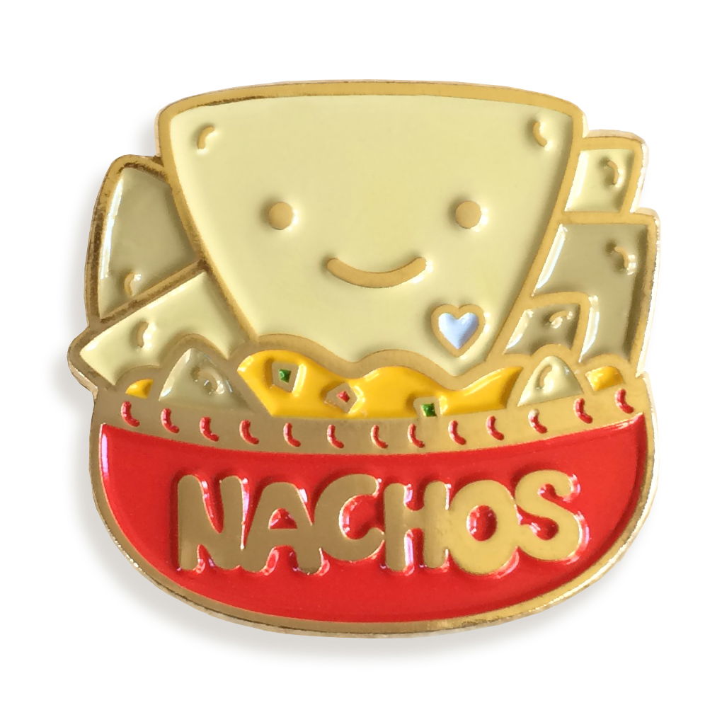 Nacho Lover Enamel pin