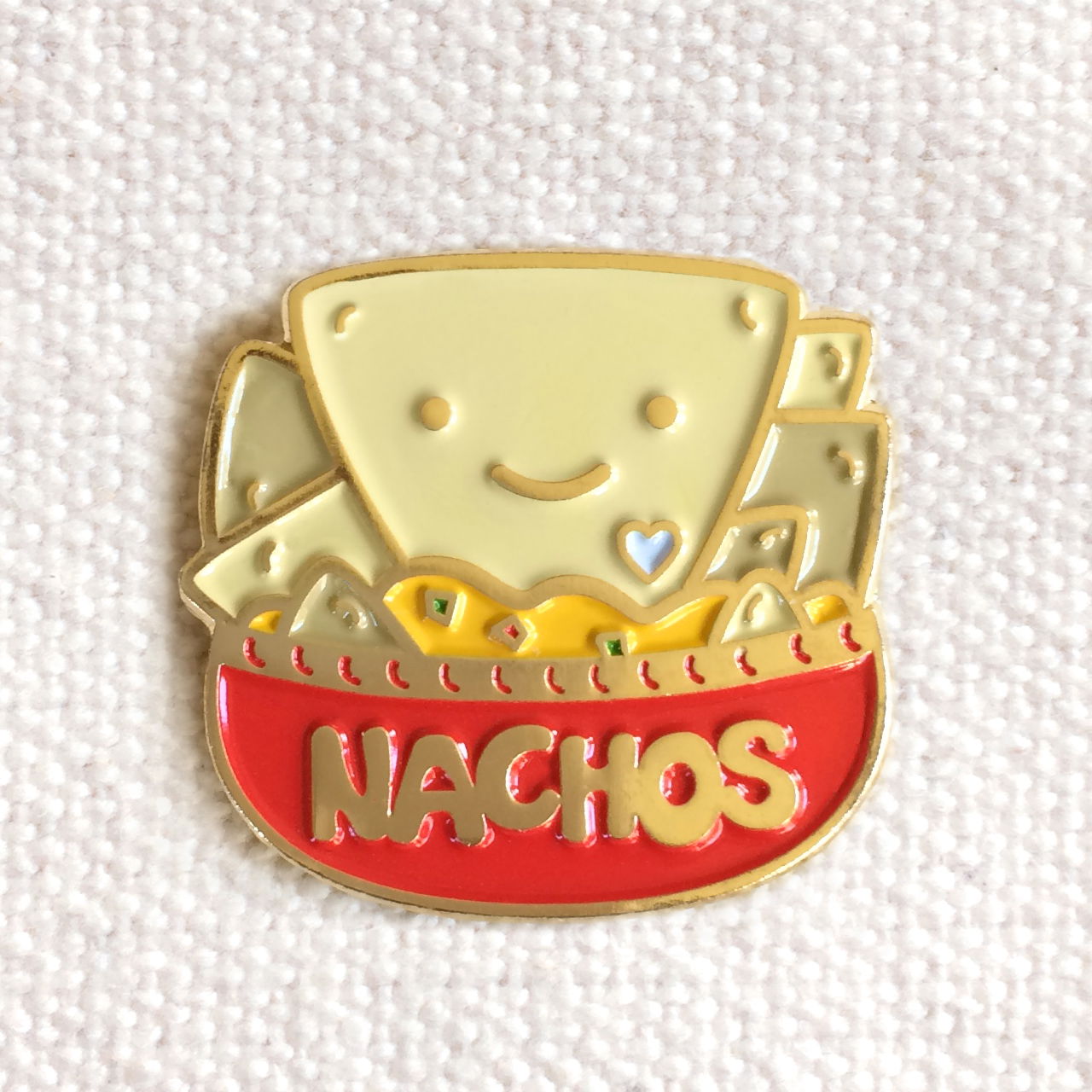 Nacho Lover Enamel pin