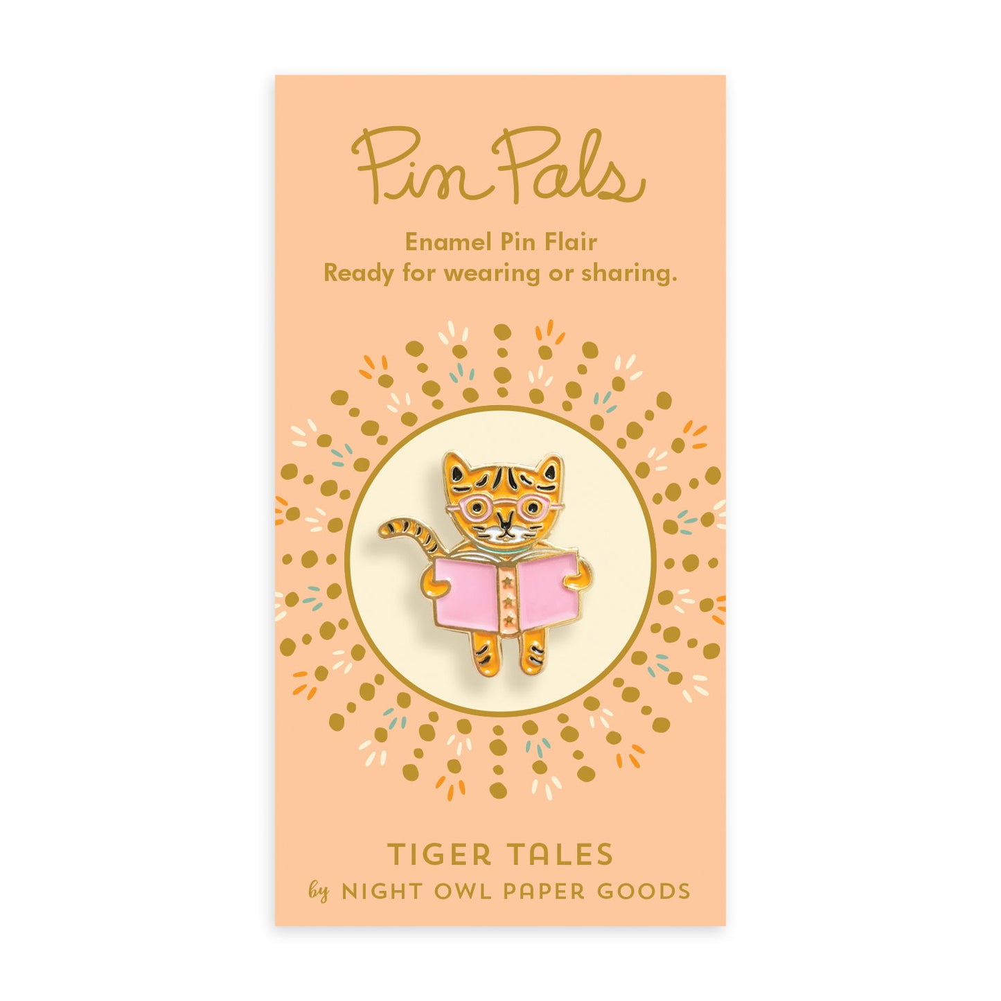 Tiger Tales Enamel pin