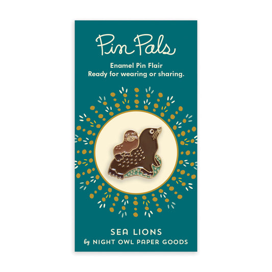 Sea Lions Enamel pin