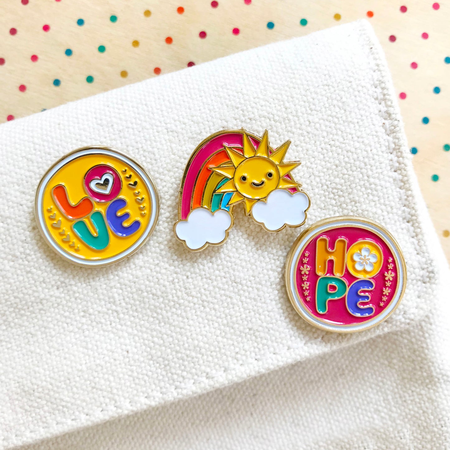Hope Enamel pin