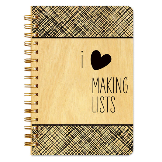 Making Lists web exclusive<br>
notebook + key charm bundle