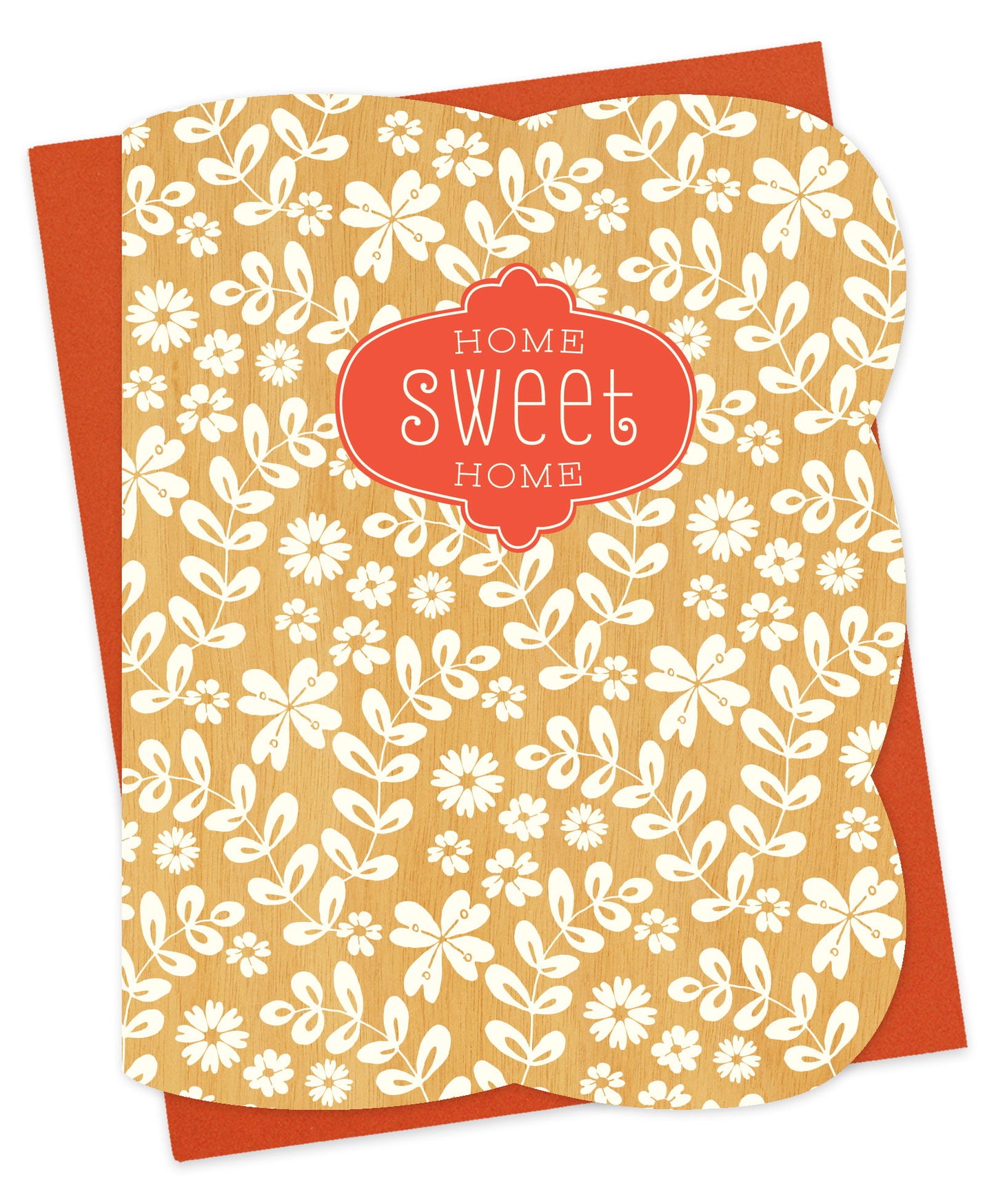 White Vines New Home Card