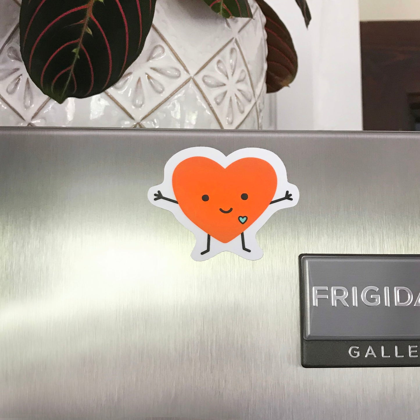 Sticker in action