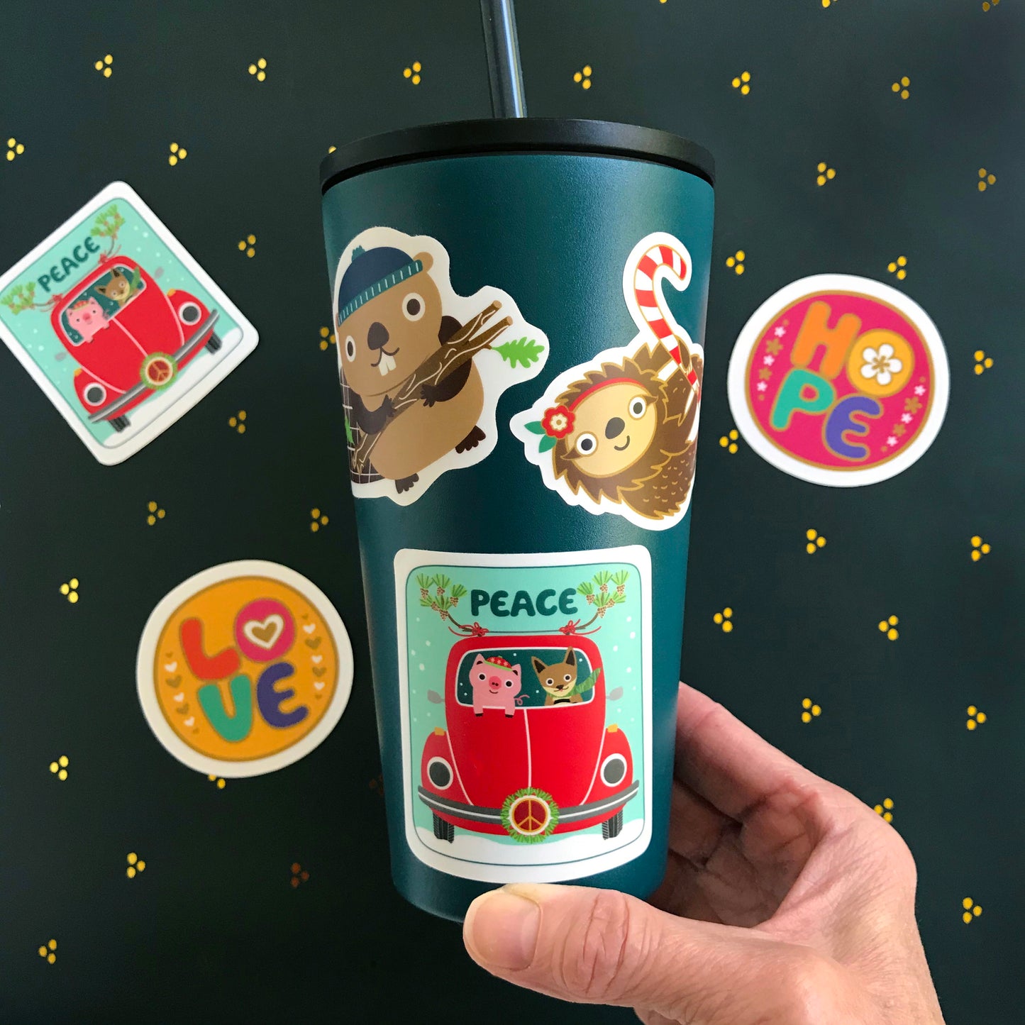 Our stickers go where you go!