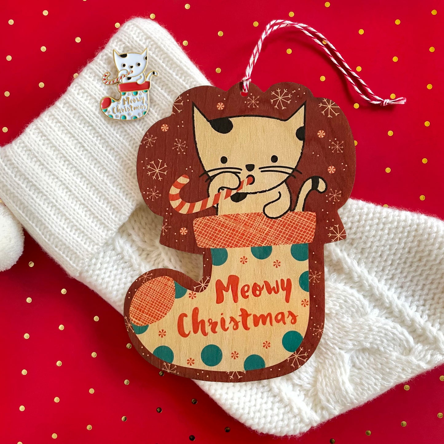 Photo of Kitty Stocking Ornament