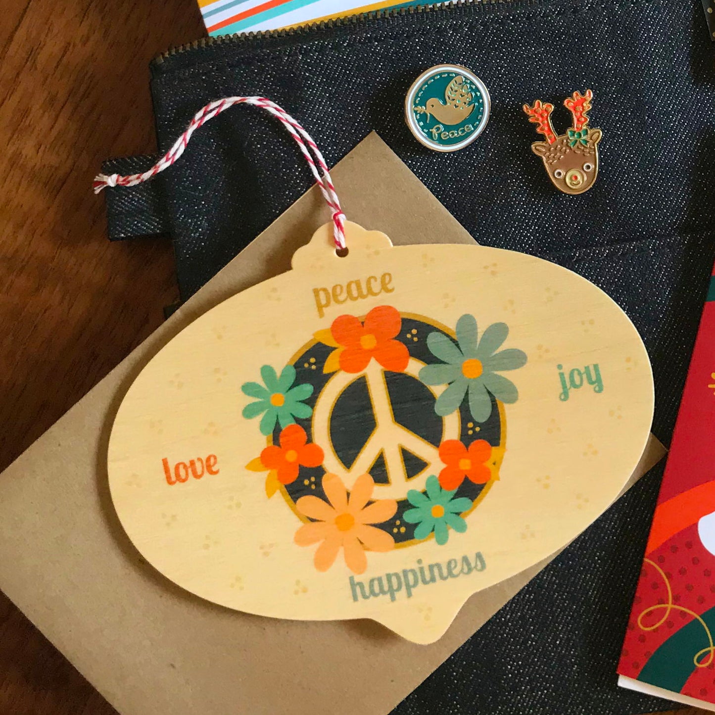 Photo of Peace Bulb Ornament