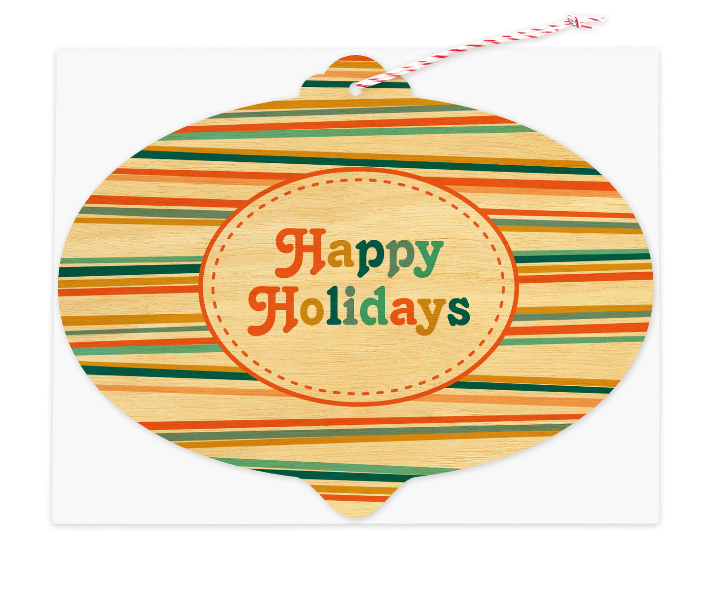 Photo of Happy Stripes Ornament