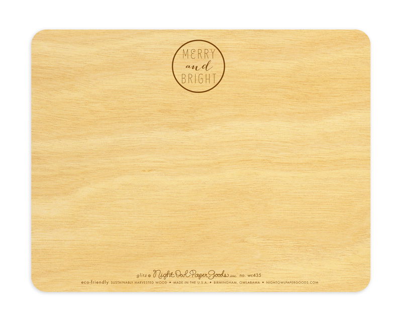 Glitz Wood Single