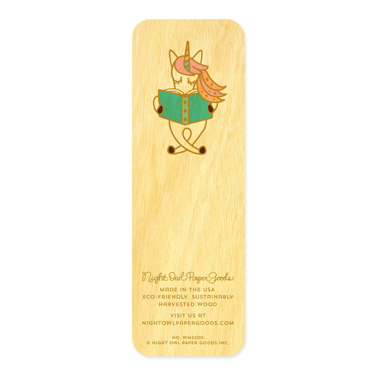 Photo of Reading Unicorn • Mini Bookmark