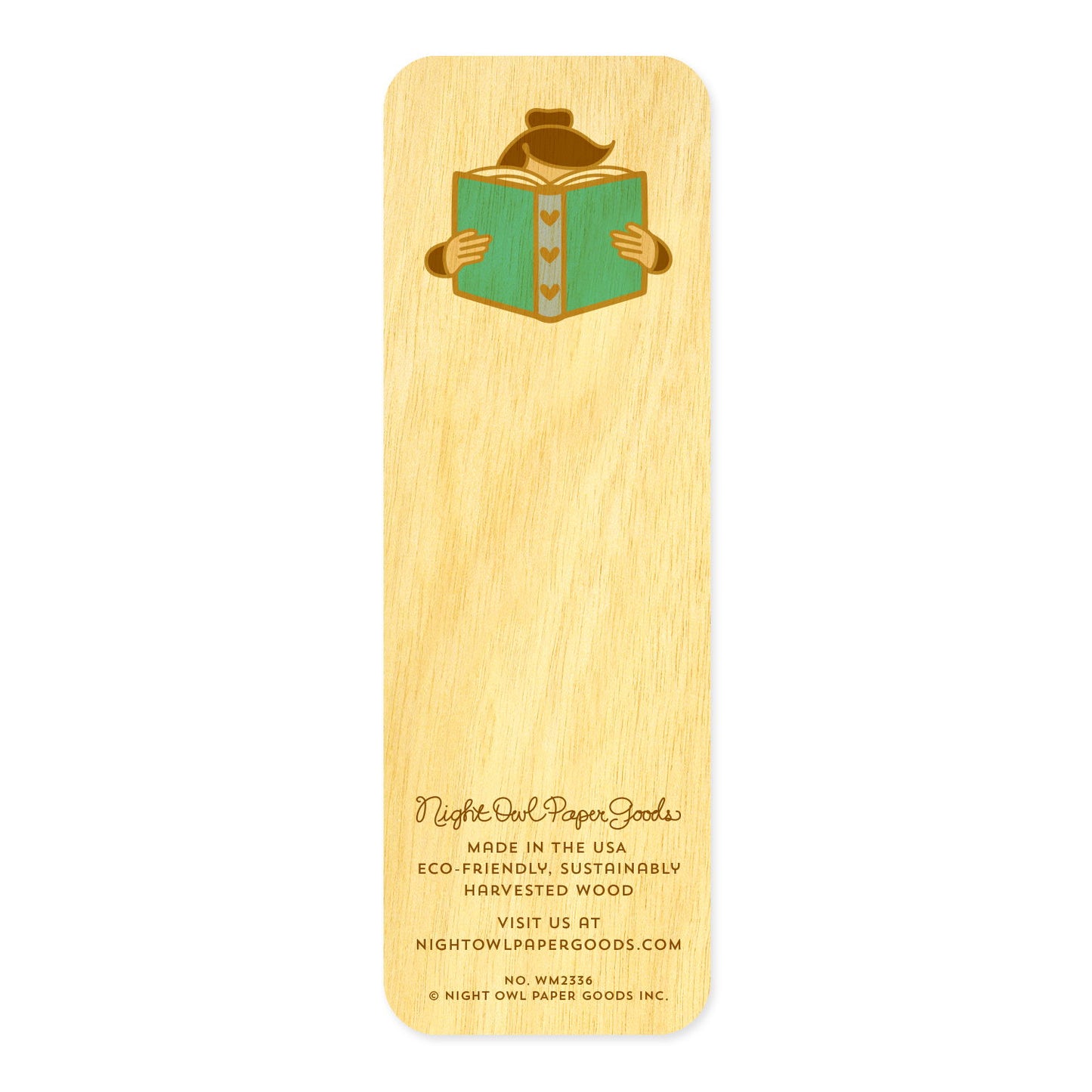 Reader Mini wood bookmark