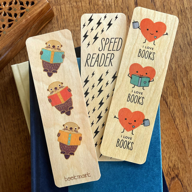 Wood Bookmarks