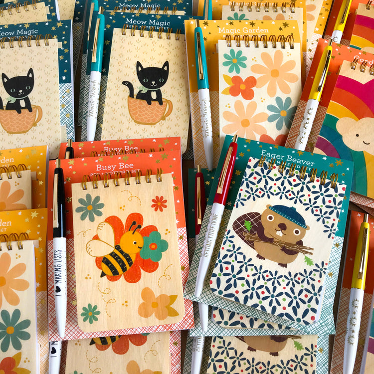 Pen Pals Notepad + Pen Gift Sets