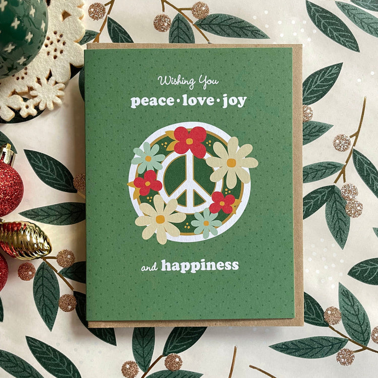Custom Folded Paper Holiday Cards