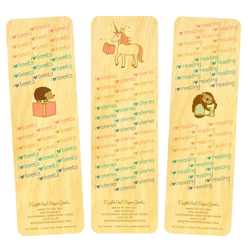 Photo of Rainbow Critters Bookmark Set