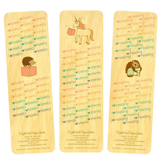 Photo of Rainbow Critters Bookmark Set