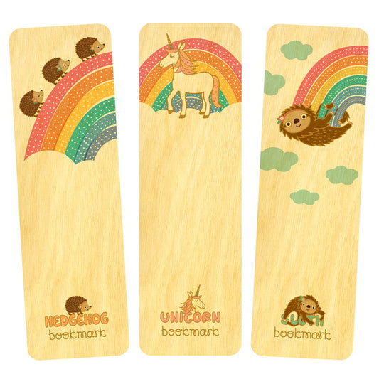 Photo of Rainbow Critters Bookmark Set