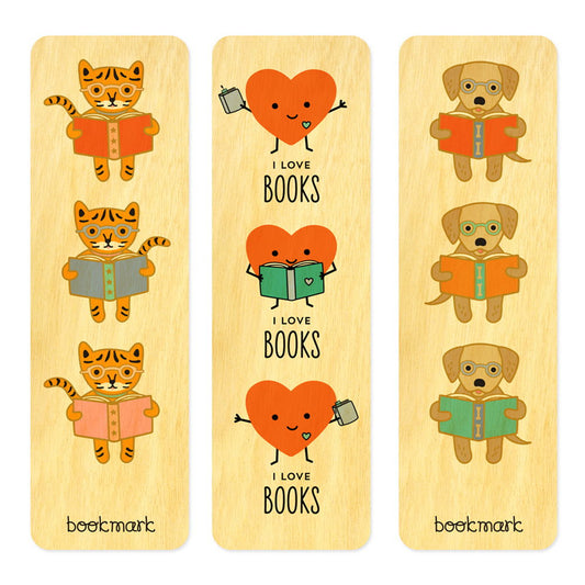 Photo of Happy About Reading Bookmark Set
