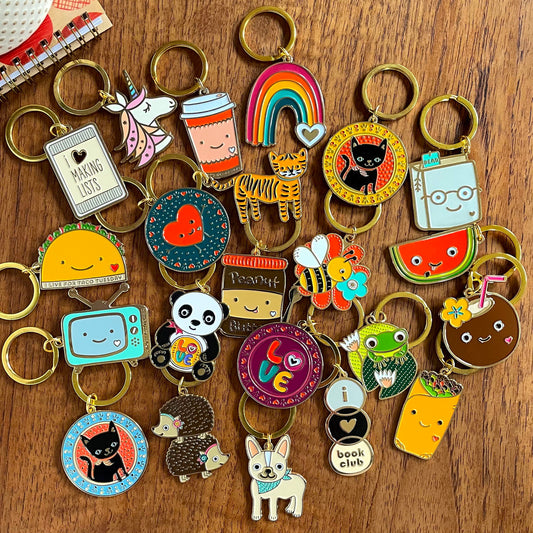 Photo of Imperfect Enamel Keychains