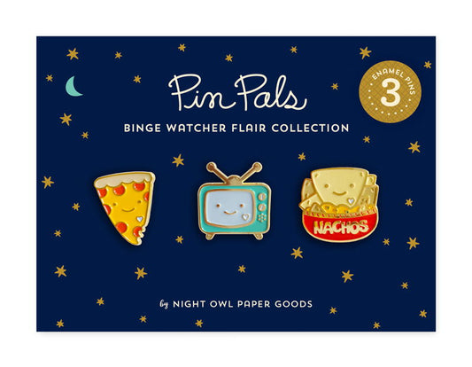 Photo of Binge Watcher Flair Pin Pals Gift Set (Original)