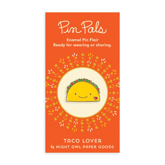Taco Lover Enamel pin