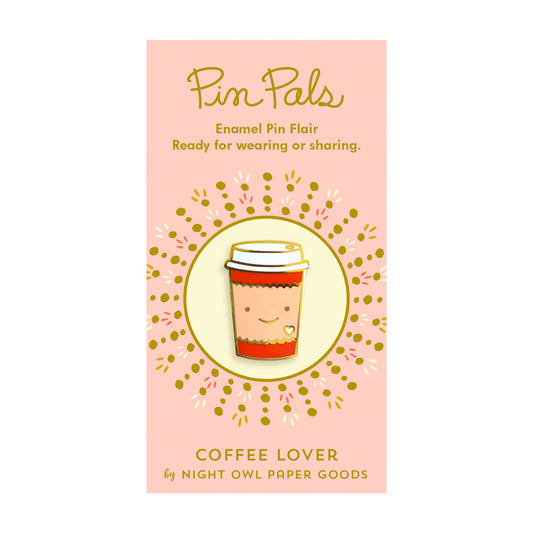 Coffee Lover Enamel pin