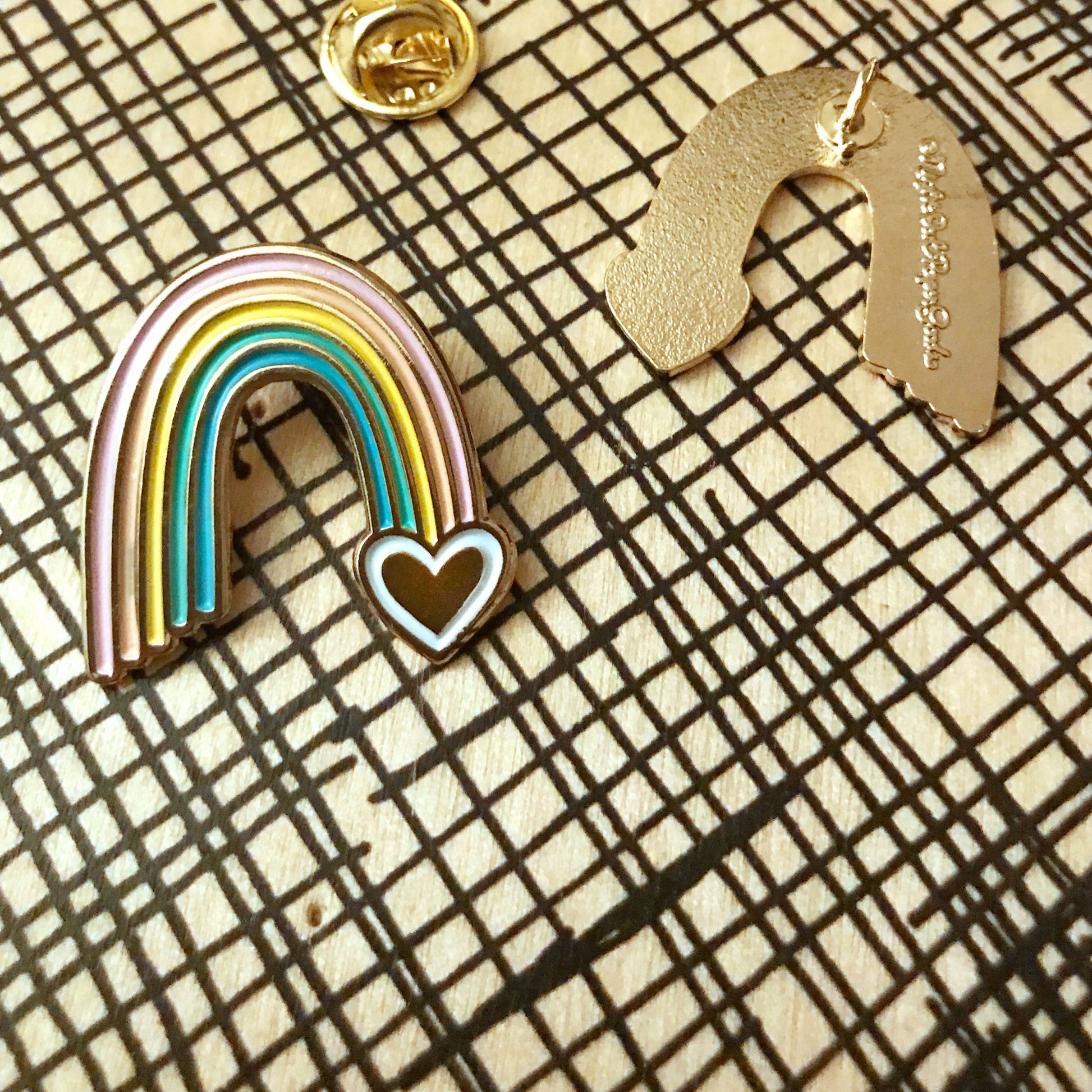 Rainbow Enamel pin