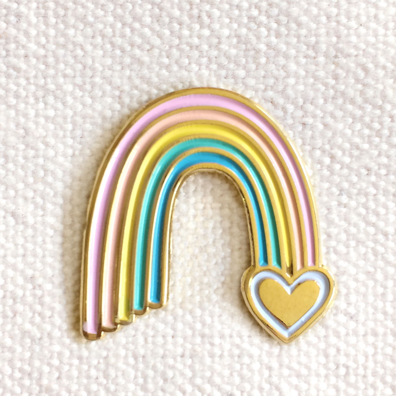 Rainbow Enamel pin
