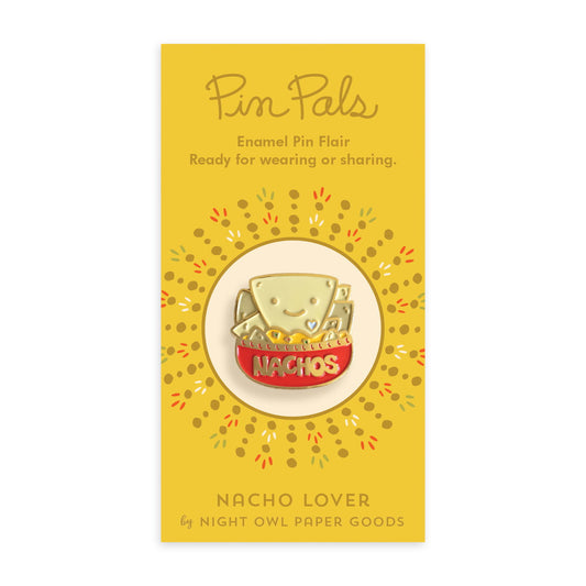 Nacho Lover Enamel pin