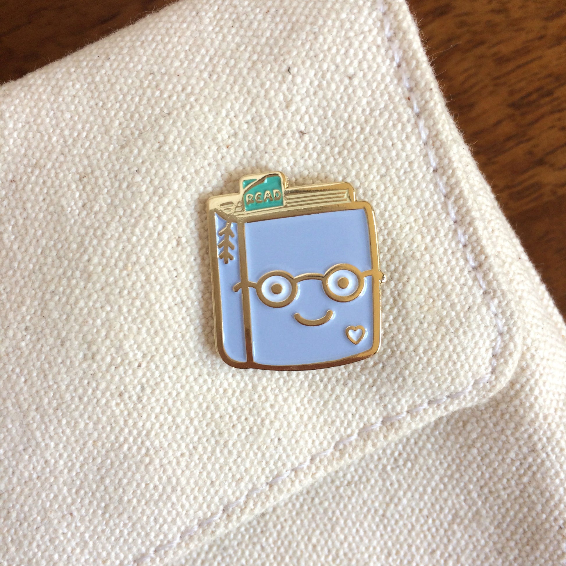 Book Lover Enamel pin