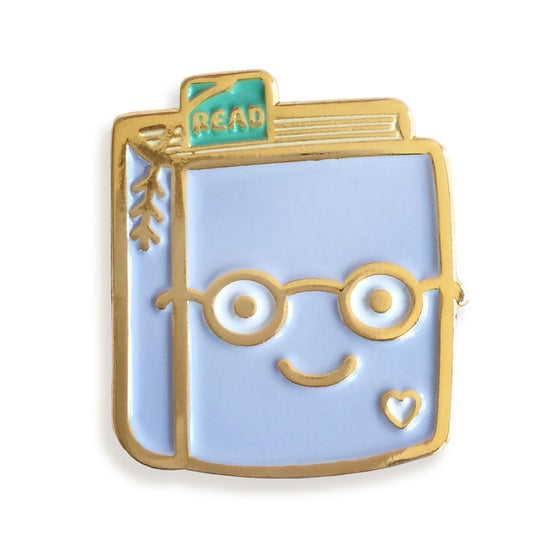 Book Lover Enamel pin