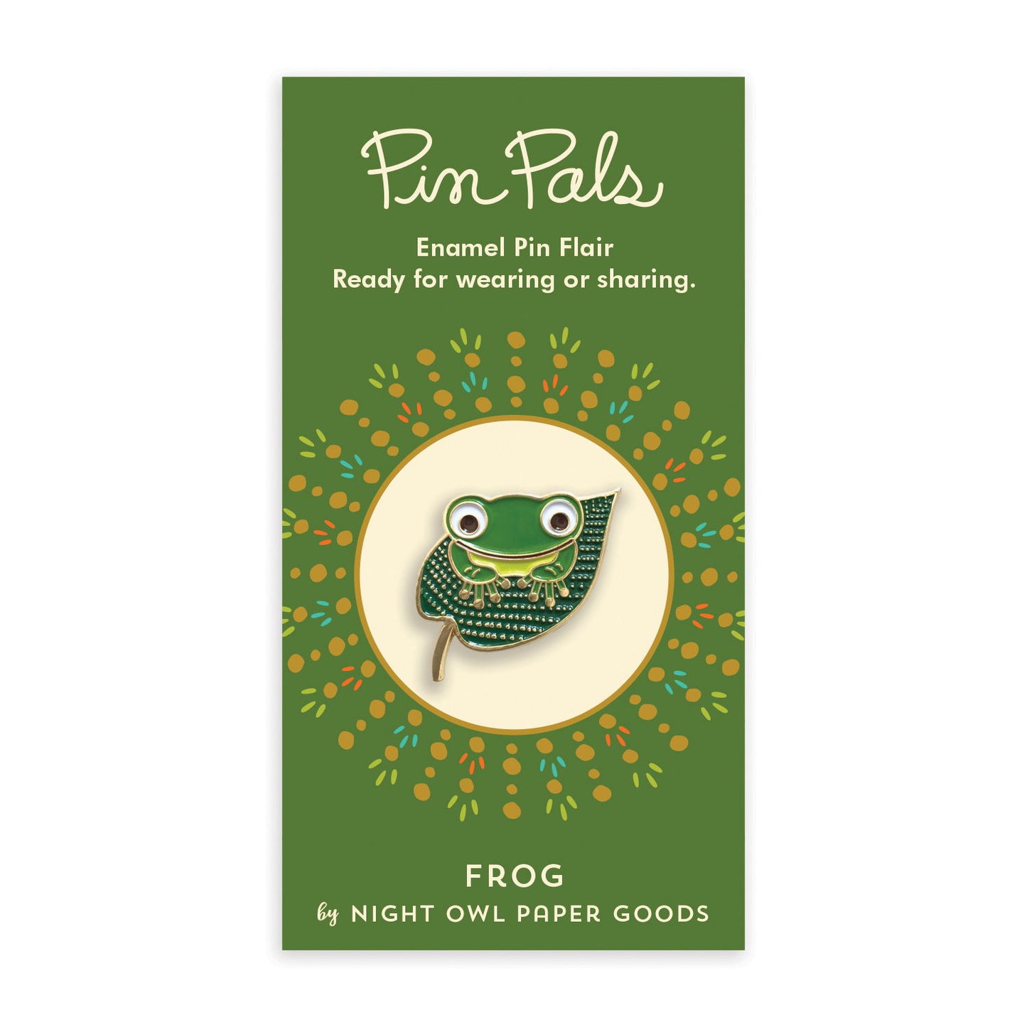 Frog Enamel pin