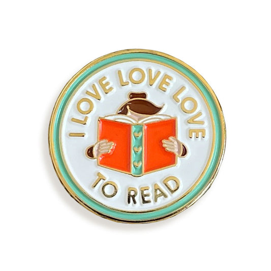 Love to Read Enamel pin