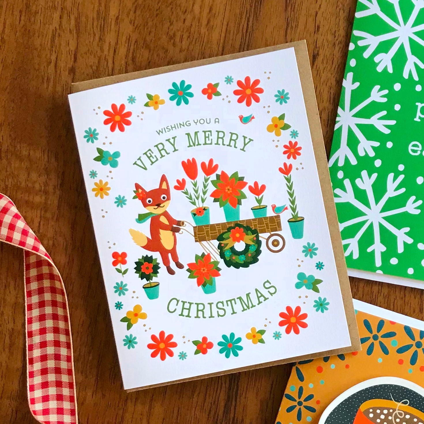 Photo of Foxy Christmas - Box of 10