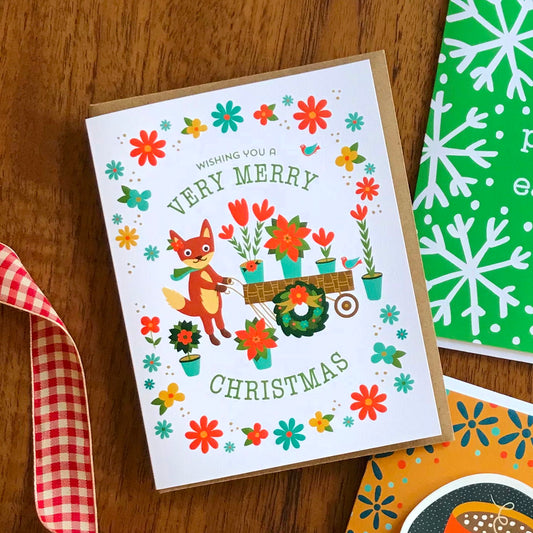 Photo of Foxy Christmas - Box of 10