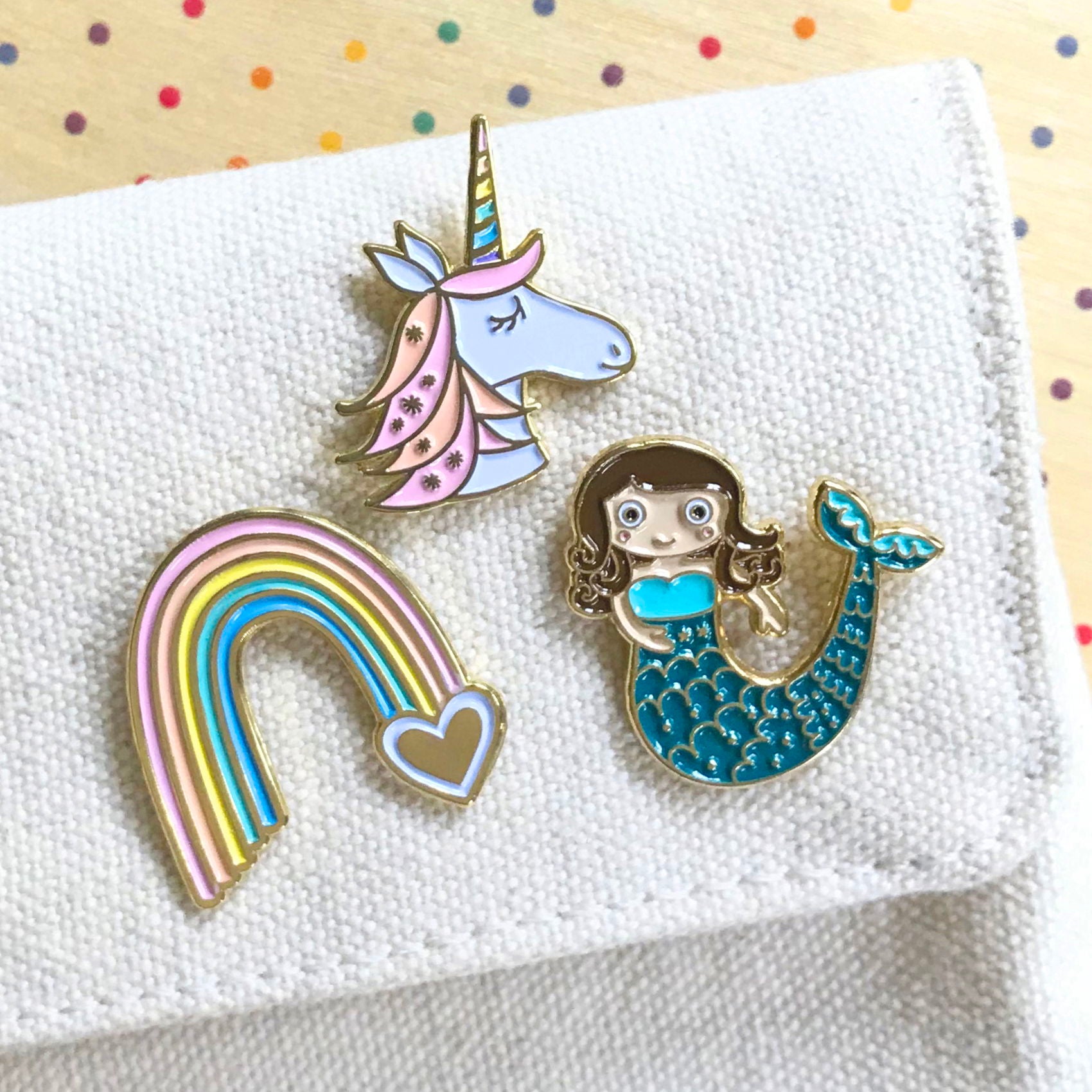 Unicorn Enamel pin