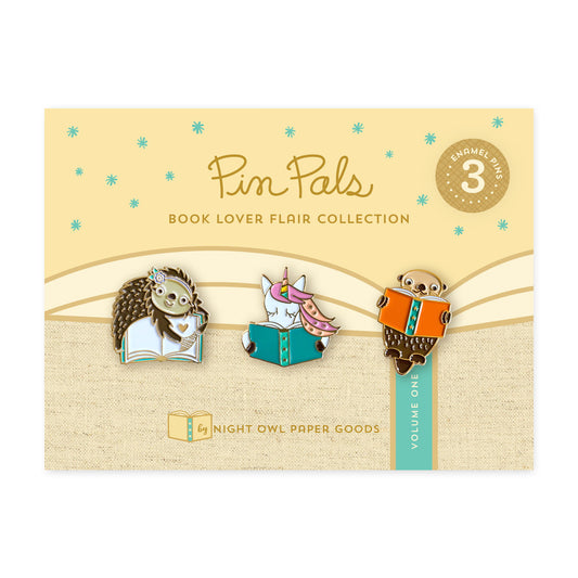 Photo of Book Lover Flair - Volume 1 Pin Pals Gift Set