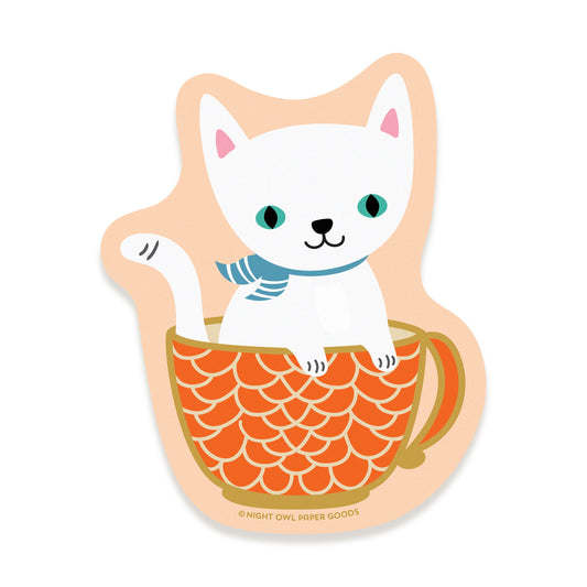 Photo of Cuppa Cat White