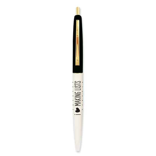 Photo of Single Pen - I Heart Making Lists 