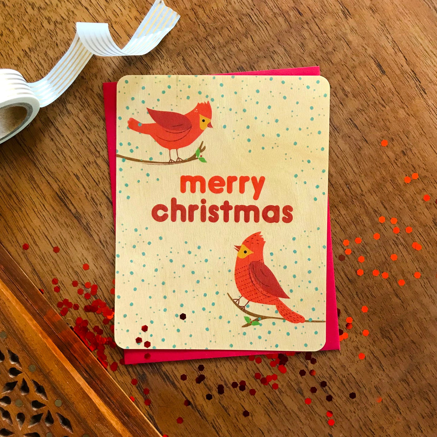 Photo of Cardinal Christmas