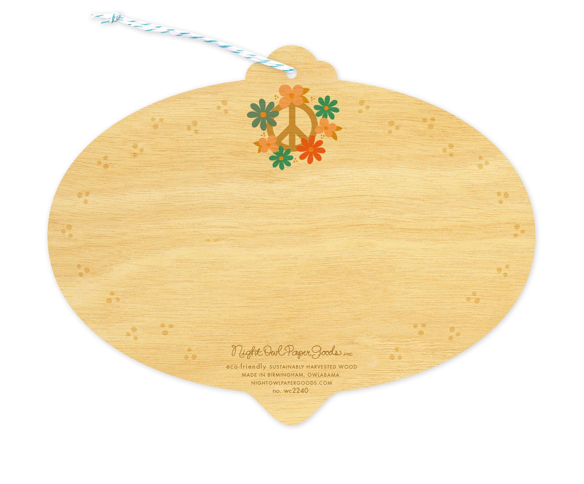 Photo of Peace Bulb Ornament