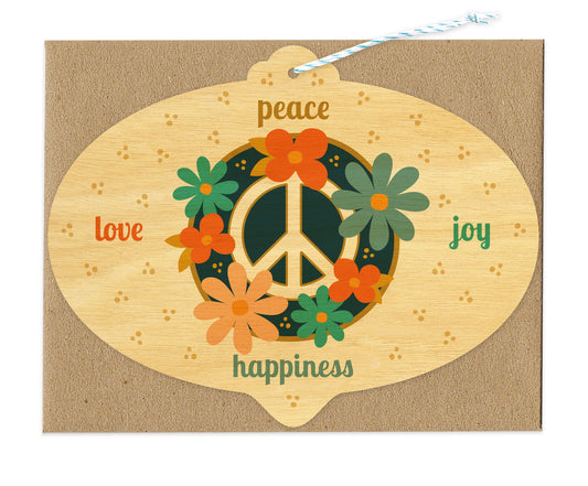 Photo of Peace Bulb Ornament