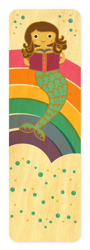 Photo of Reading Mermaid • Bookmark