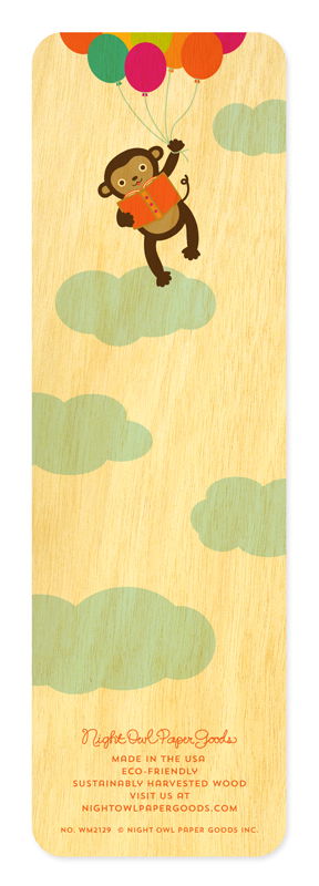 Photo of Reading Monkey • Bookmark
