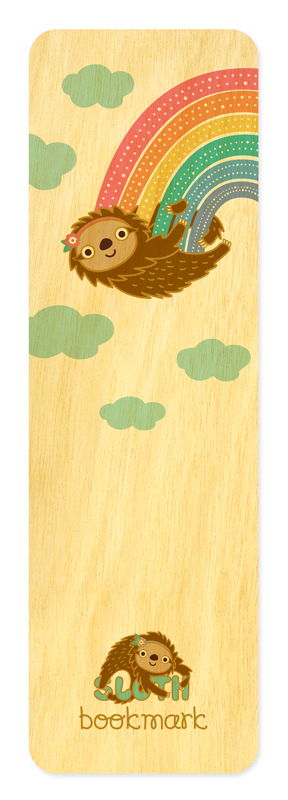 Photo of Rainbow Sloth • Bookmark