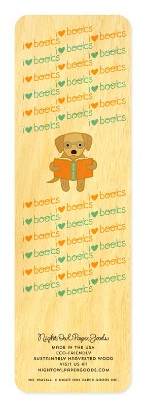 Photo of Reading Retriever • Bookmark